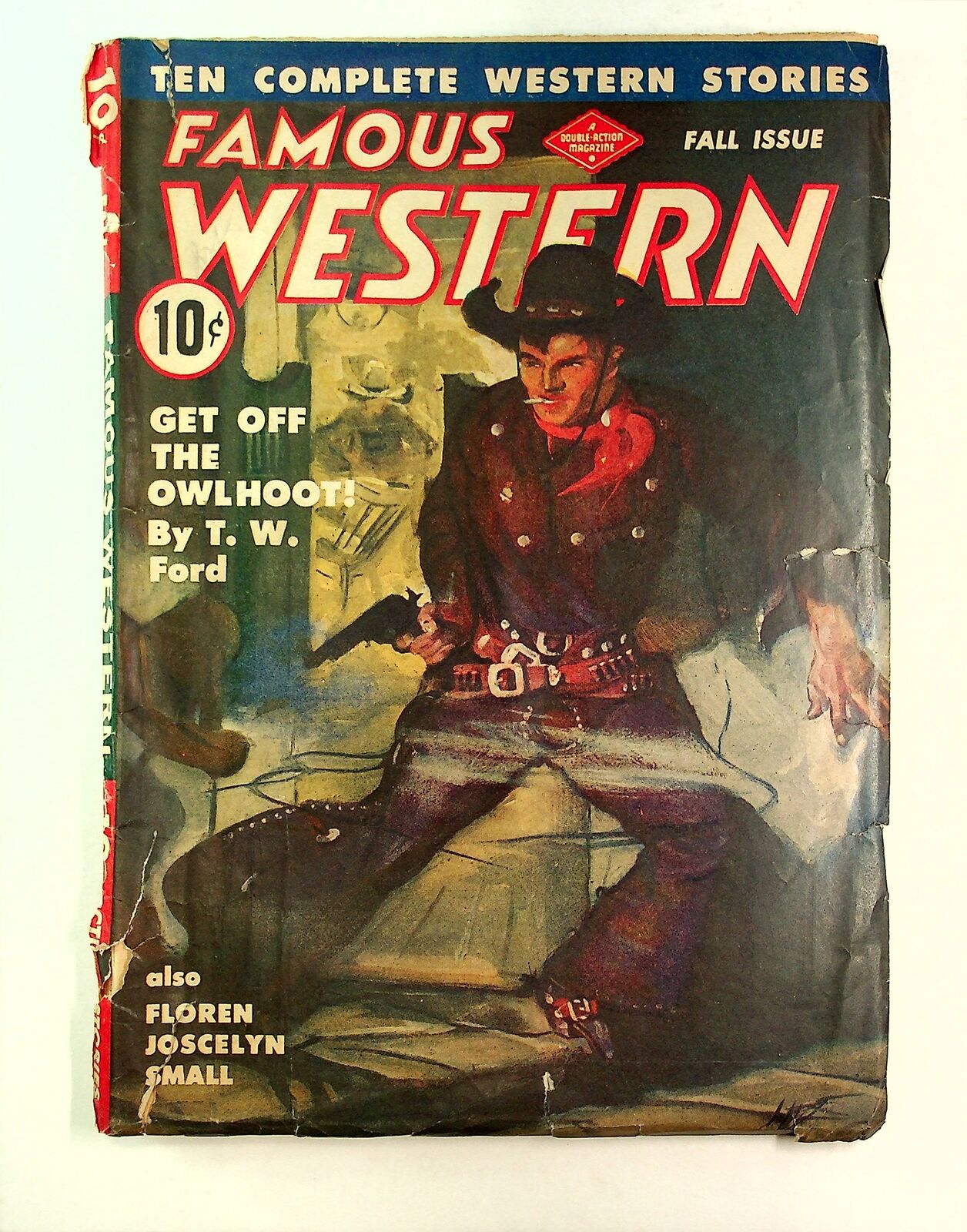 Famous Western Pulp Sep 1944 Vol. 6 #5 VG- 3.5