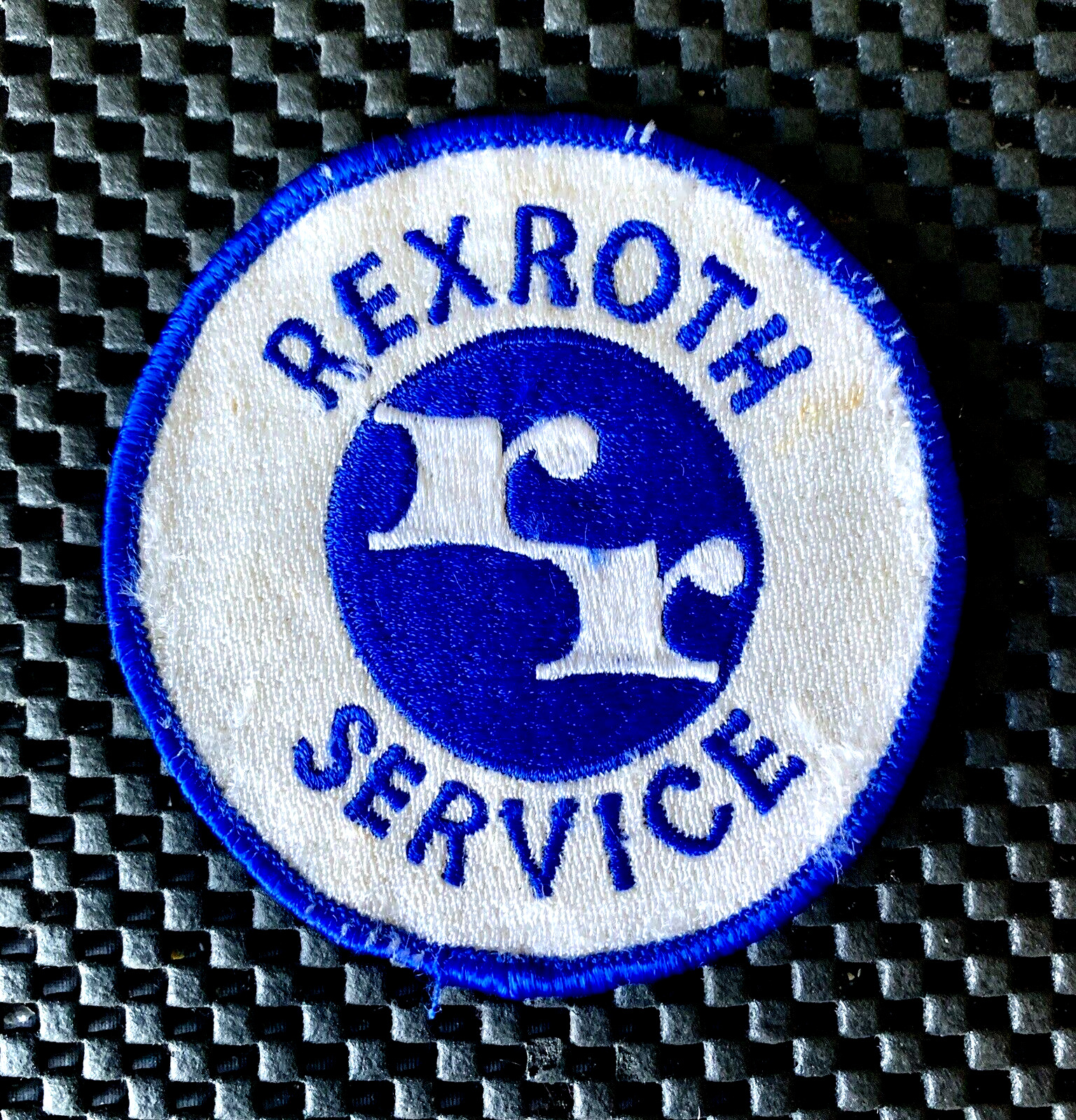REX ROTH SERVICE EMBROIDERED SEW ON ONLY PATCH BOSCH HYDRAULICS 3 1/4\