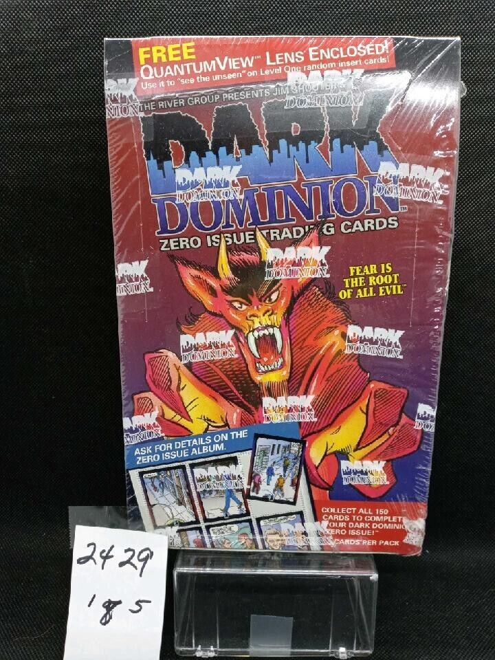 1993 DARK DOMINION Zero Issue Trading Cards 36 Pack Factory SEALED BOX