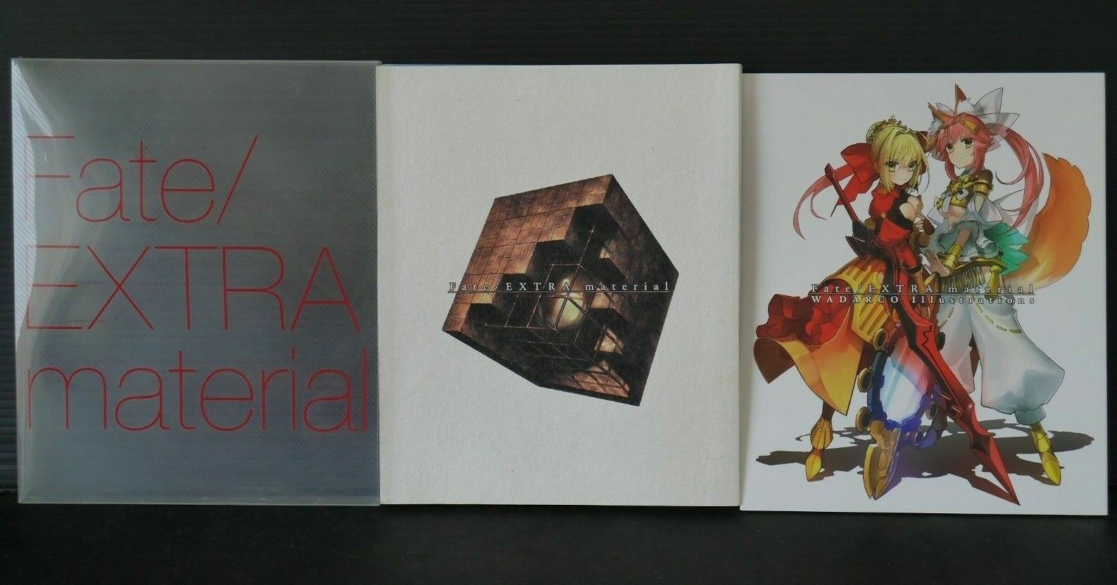 Fate/Extra Material First Limit Edition Book (Illust: wadarco etc.) JAPAN