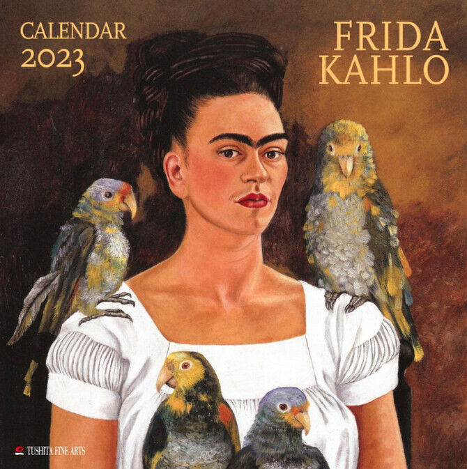Frida Kahlo 2023 Wall Calendar.  New Shrinkwrapped.  Original Frida Kahlo Art.