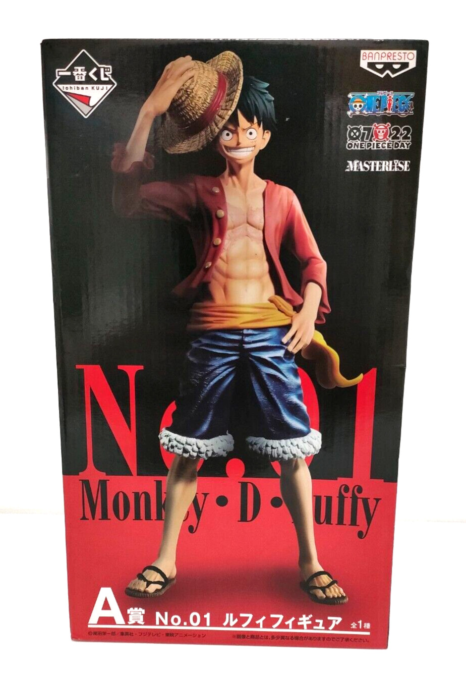 One Piece Luffy The Best Edition Memorial Figure Banpresto Ichiban Kuji Prize