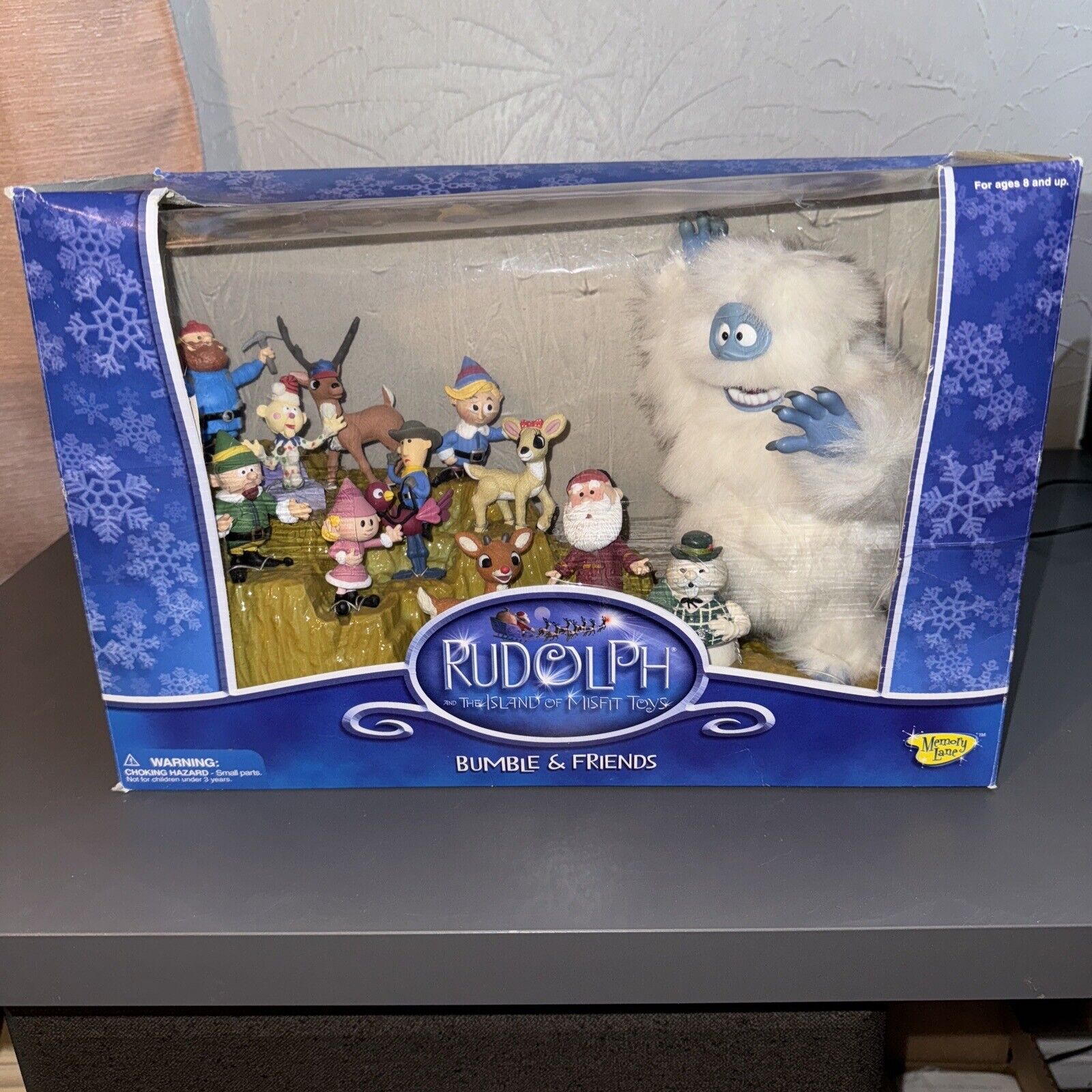 VINTAGE 2002 Rudolph The Island Of Misfit Toys BUMBLE AND FRIENDS Damaged Box