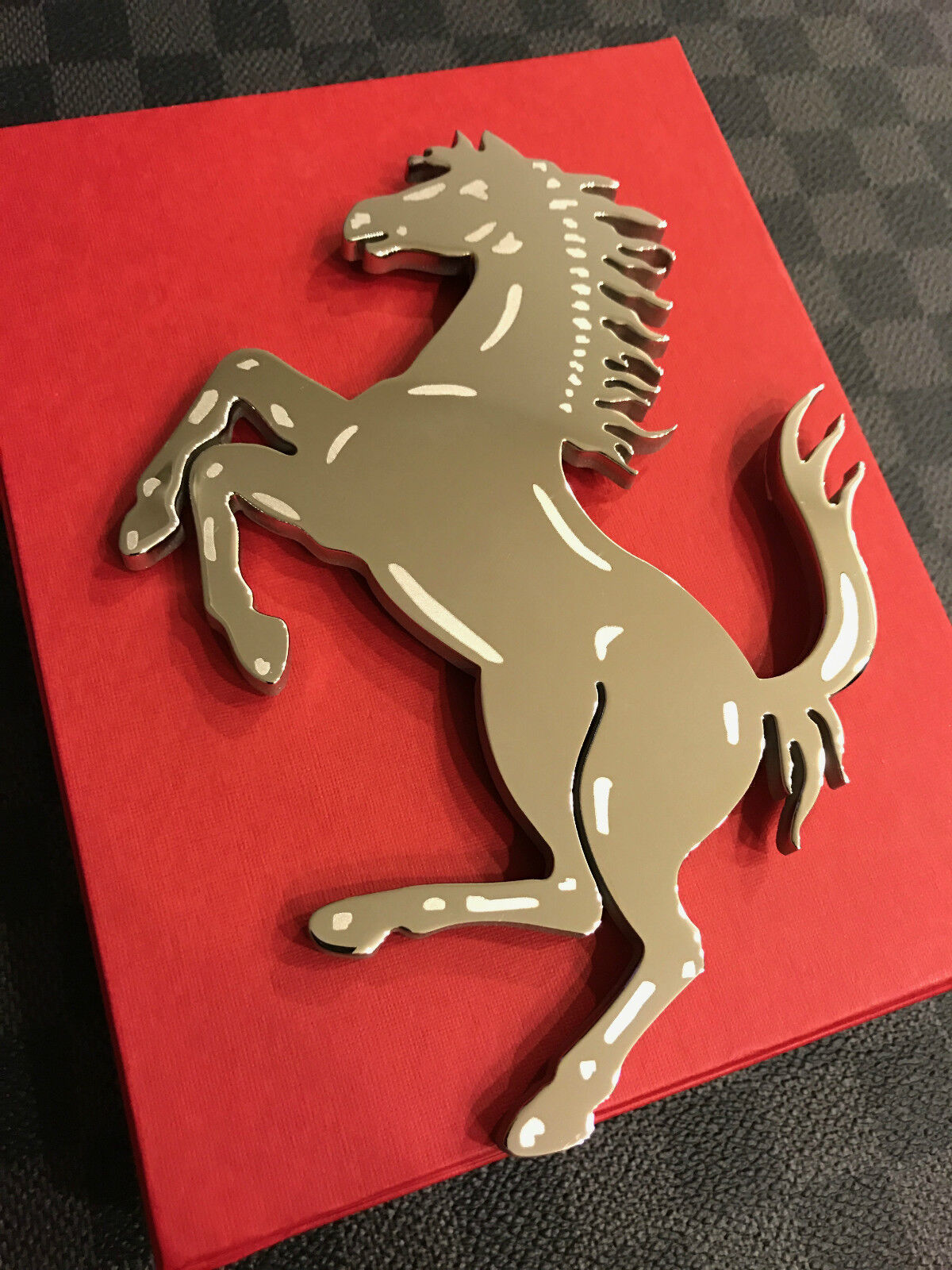 Genuine Ferrari Prancing Horse Paperweight 270003042 Extremely RARE New in BOX 