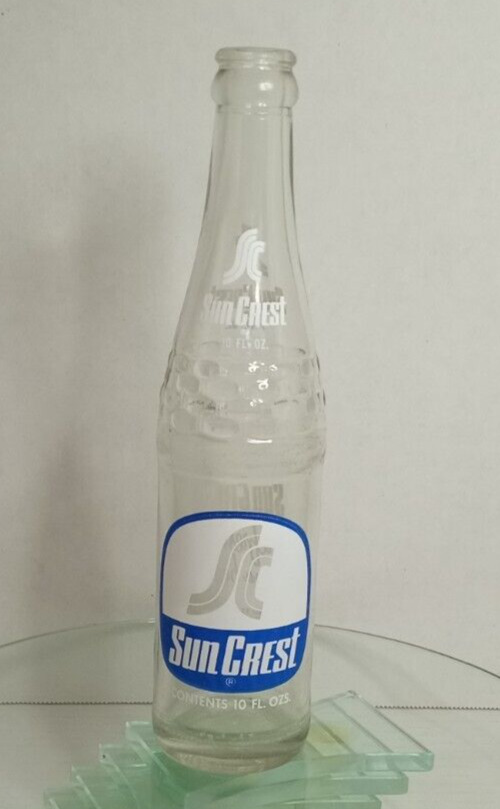 Suncrest Vintage Soda Bottle Glass 10oz