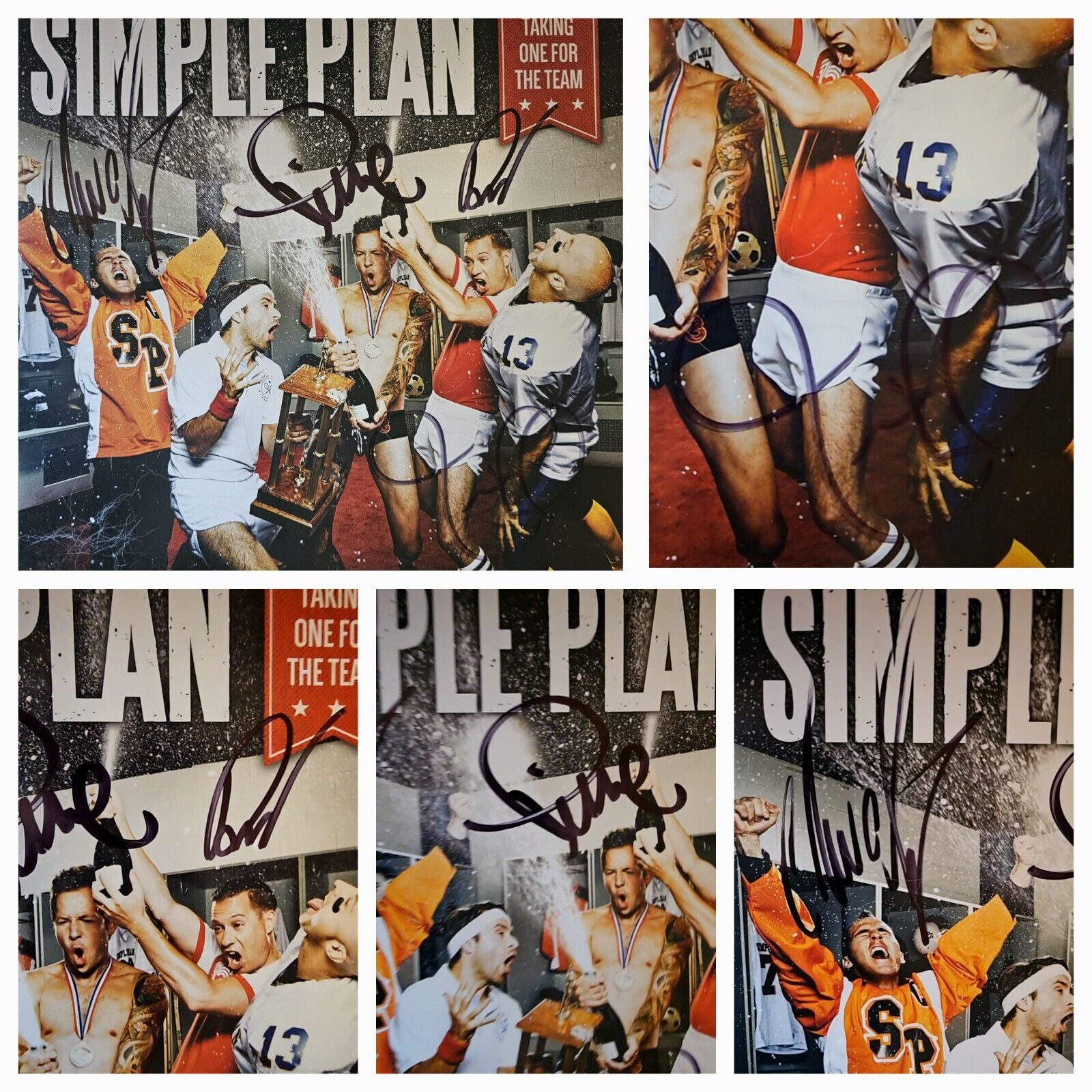 Simple Plan Taking One for the Team Signed Vinyl