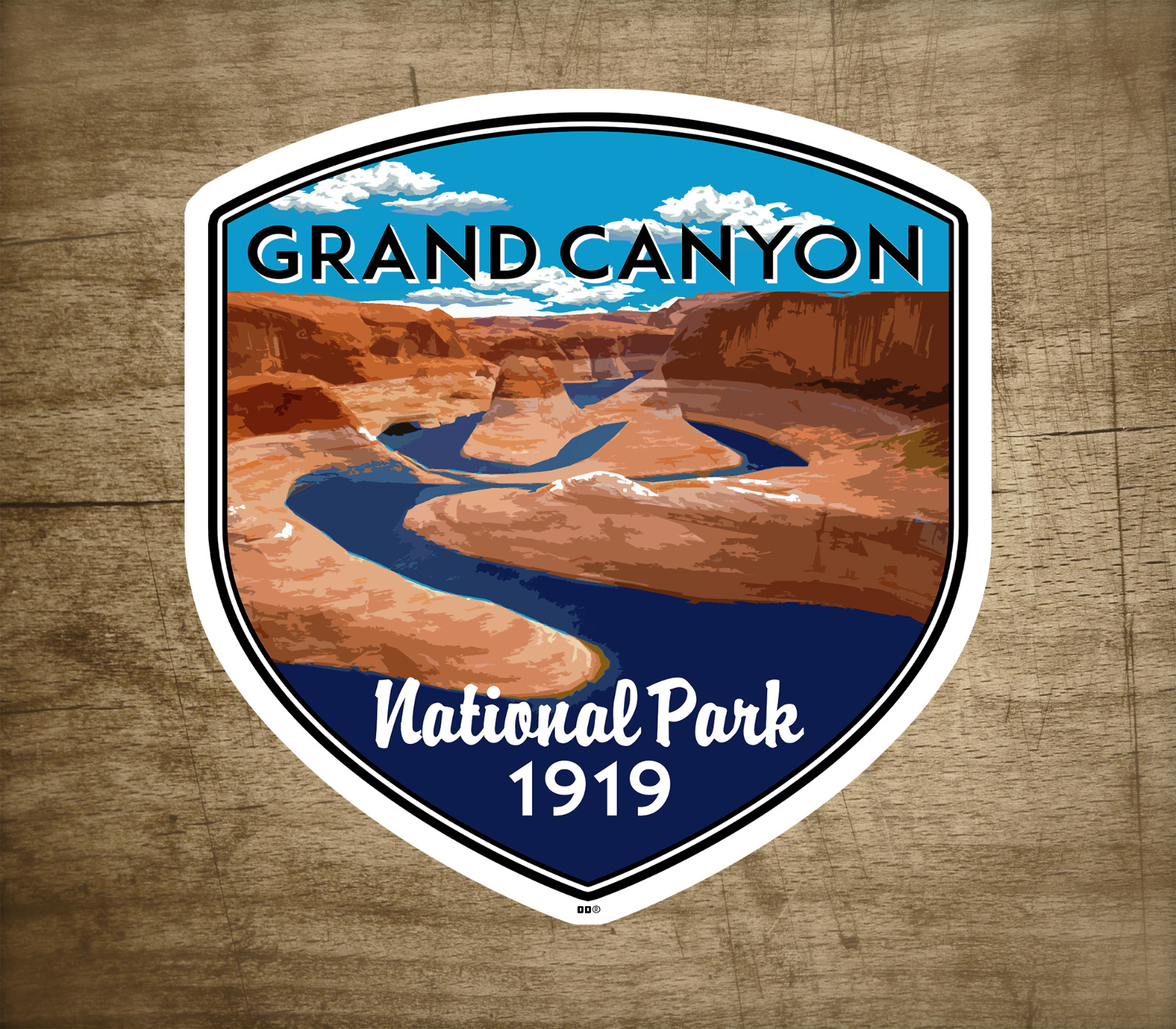 GRAND CANYON NATIONAL PARK ARIZONA DECAL STICKER 3.1\