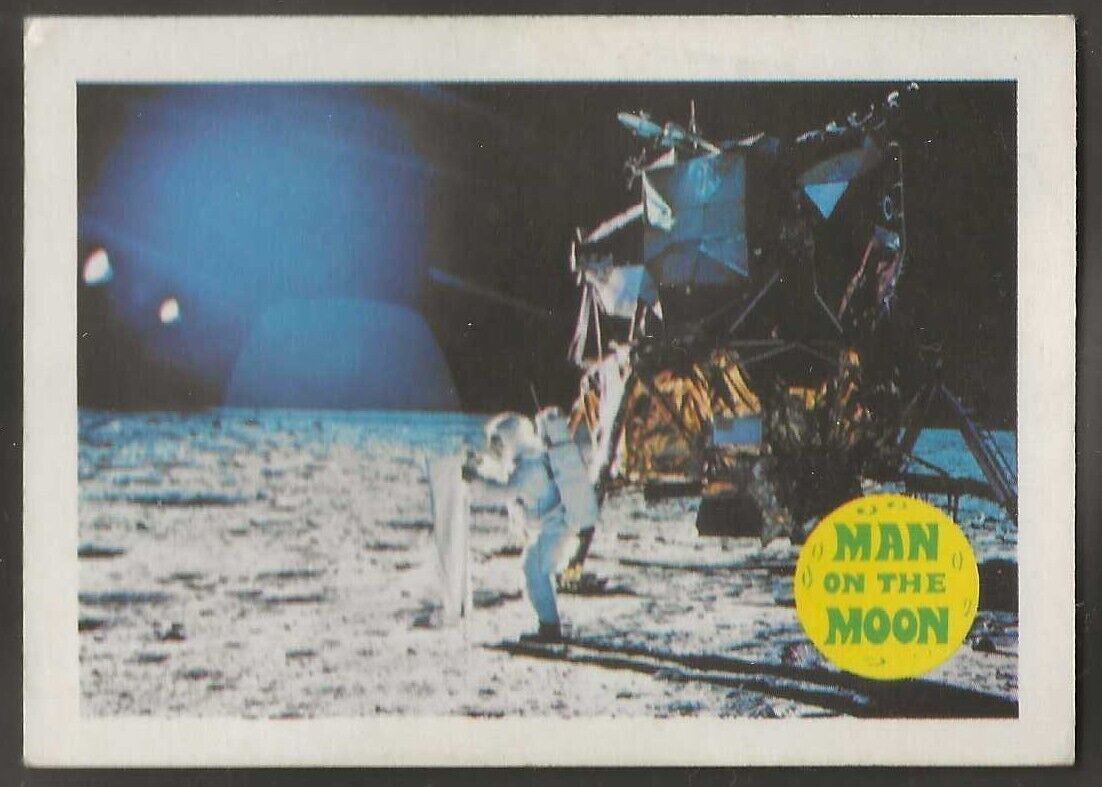 A&BC-MAN ON THE MOON 1969-#18- SOLAR WIND EXPERIMENT BUZZ ALDRIN - KEY CARD