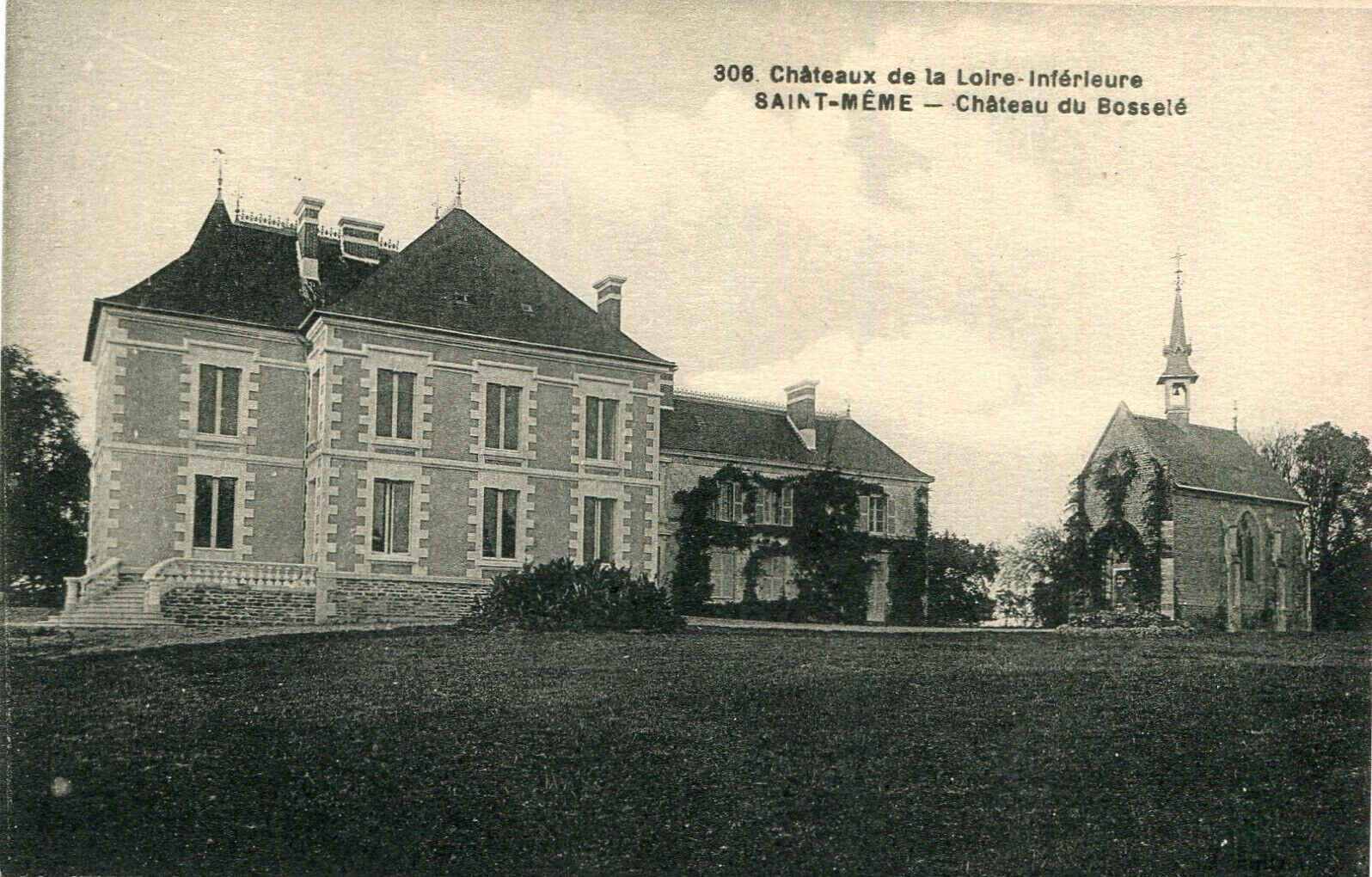 MACHECOUL SAINT MEME Château du Bosselé card