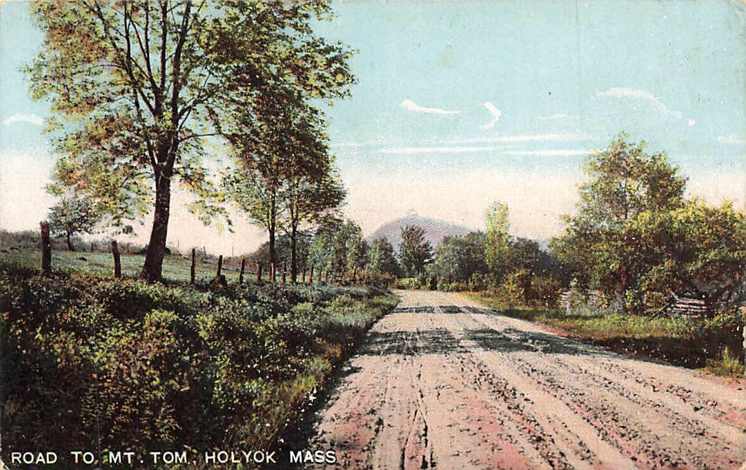 Road To Mt Tom UDB Holyoke Mass MA VTG  P68