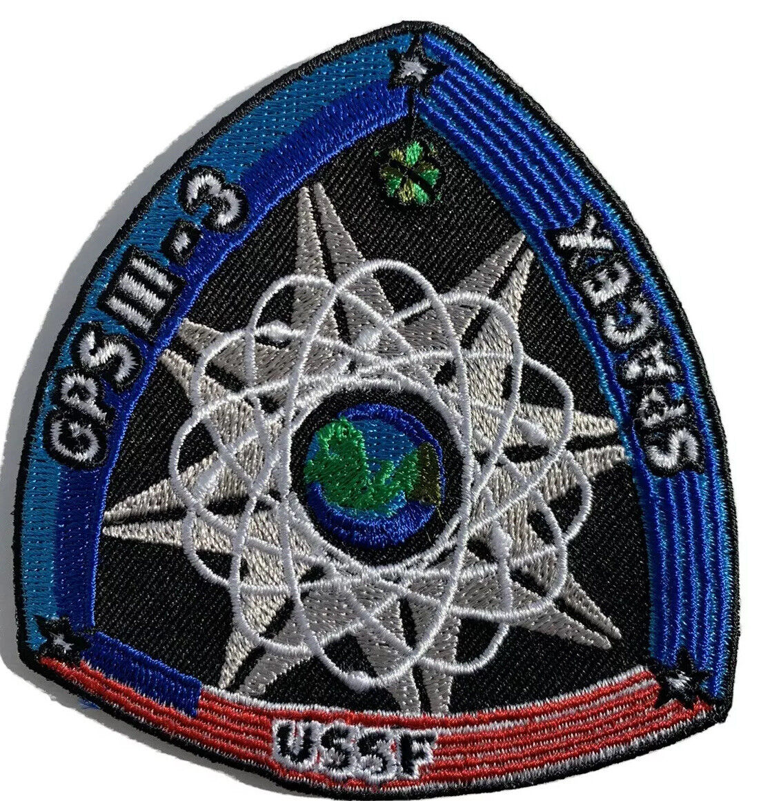 SPACE X Mission GPS III-SVO 3 USSF DM2 PATCH 3.5”
