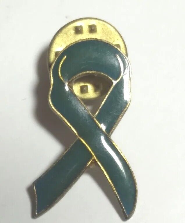 Mental Health Awareness Green Ribbon Lapel Pin