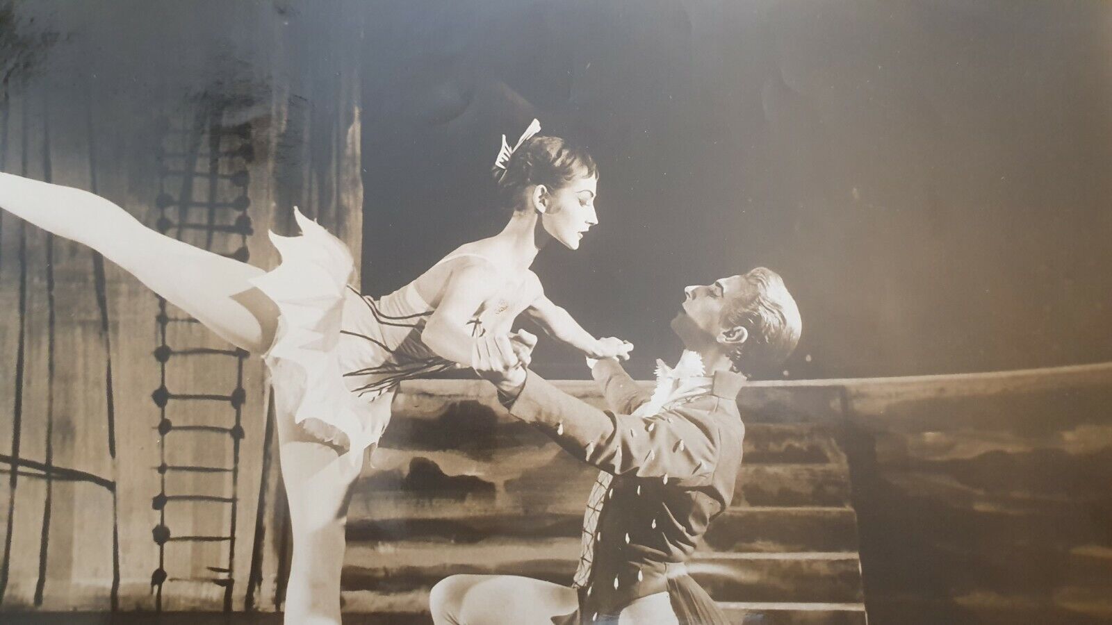 1940s NOCTAMBULES ROYAL BALLET FONTEYN MARKOVA NINETTE VALOIS ORIGINAL PHOTO 132