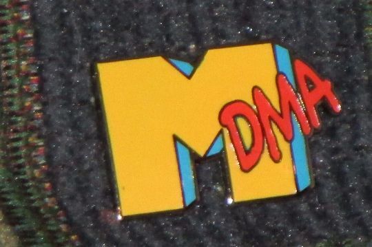 MDMA Molly Ecstasy Moon Rocks MTV Parody Pin Jam Band Festival Tour Enamel Pin