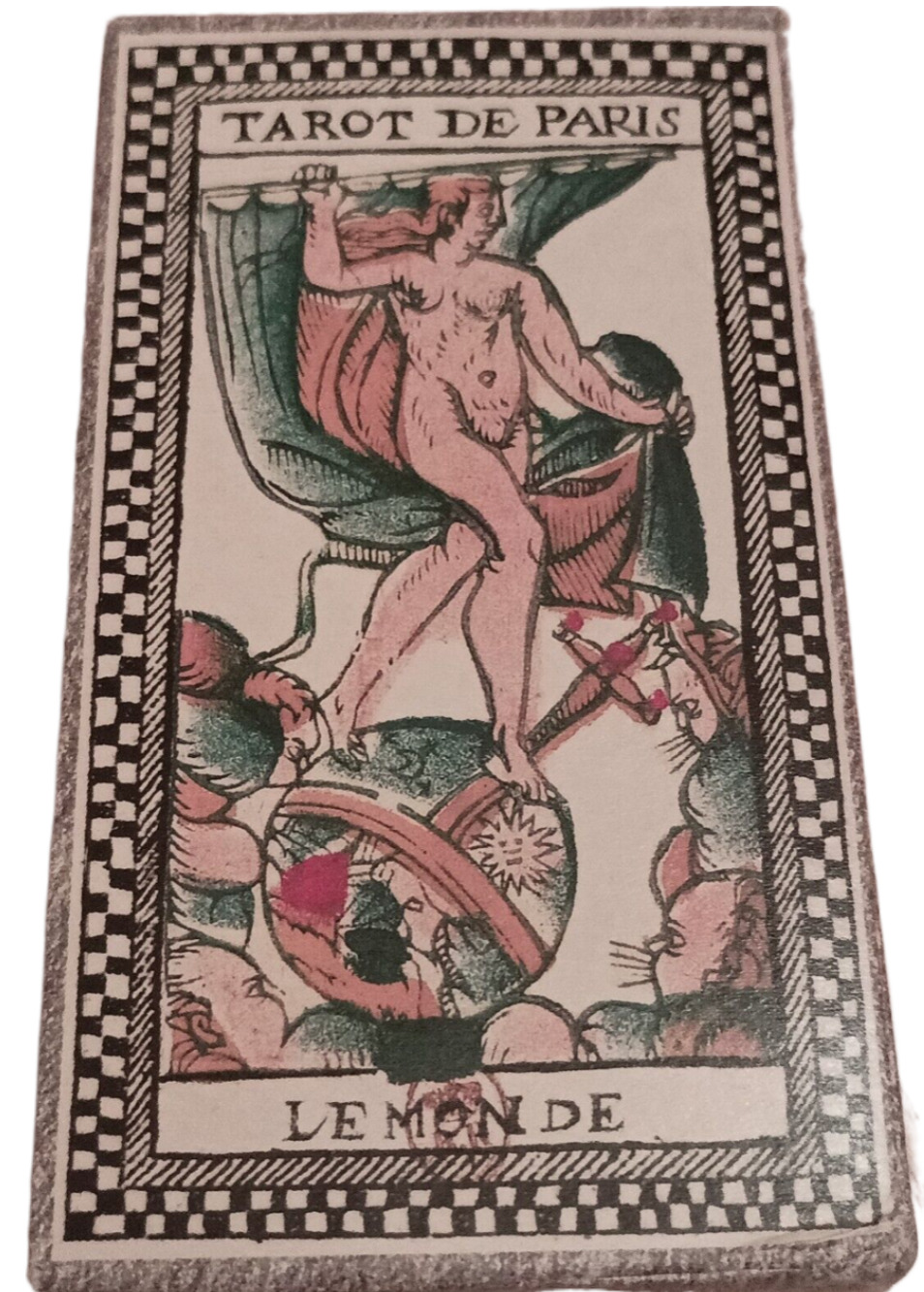 The Tarot of Paris, by André Dimanche, Edited by Grimaud France, 1984
