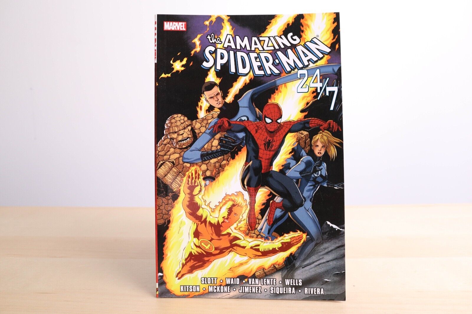 Marvel MCU The Amazing Spider Man 24/7 Graphic Novel Dan Slott Paperback - 2009
