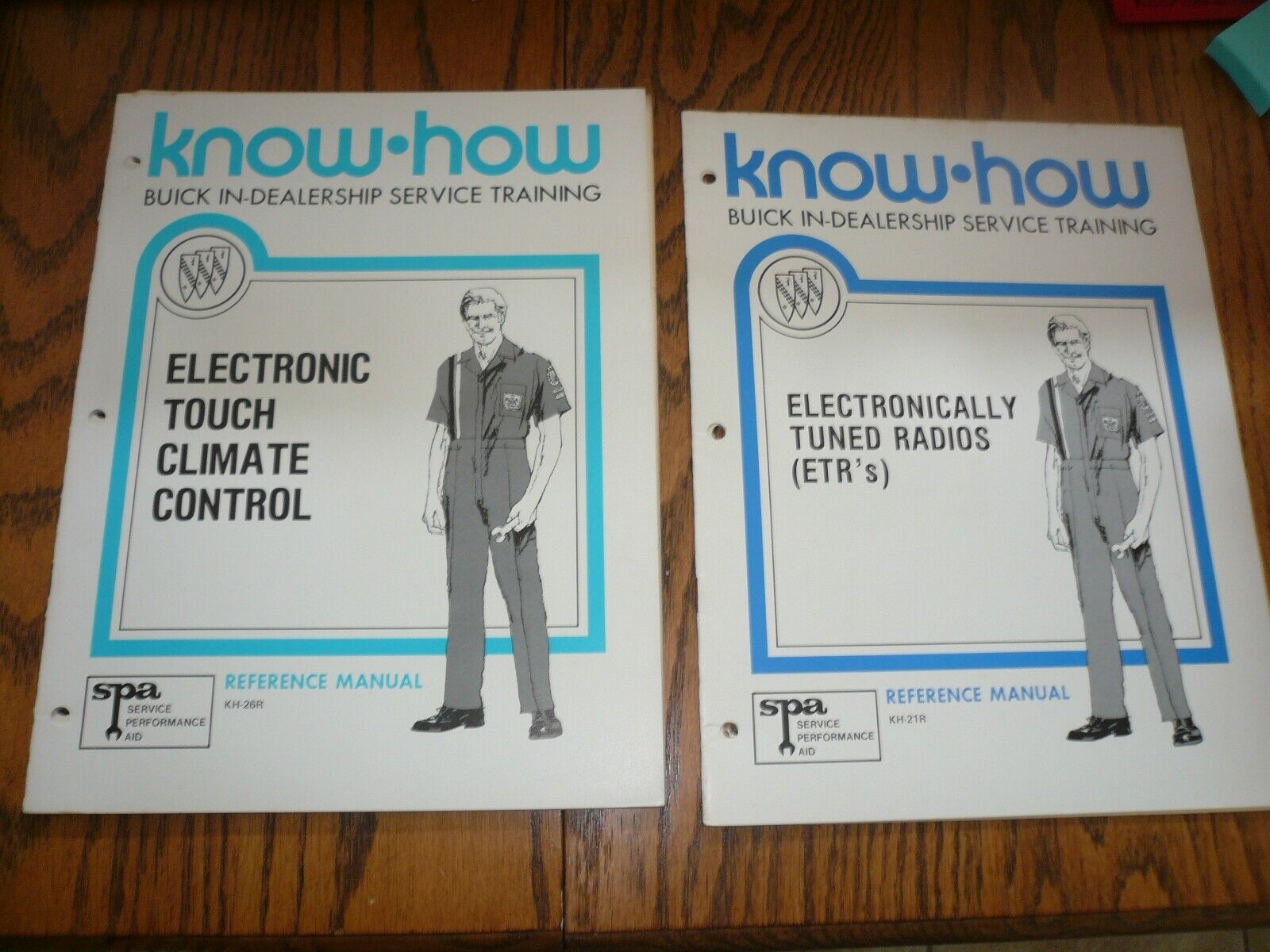 Early 1980\'s Buick Know-How Electronically Tuned Radios Touch Climate Booklets