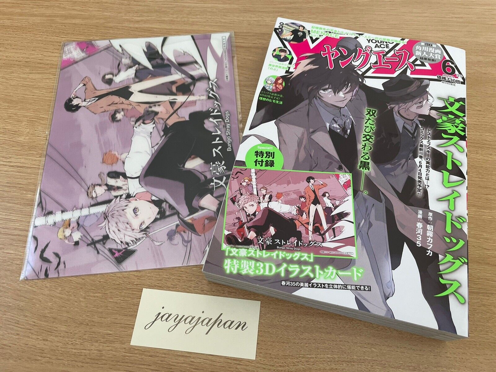 Young Ace JUNE 2024 Magazine Manga Anime Bungo Stray Dogs New jp