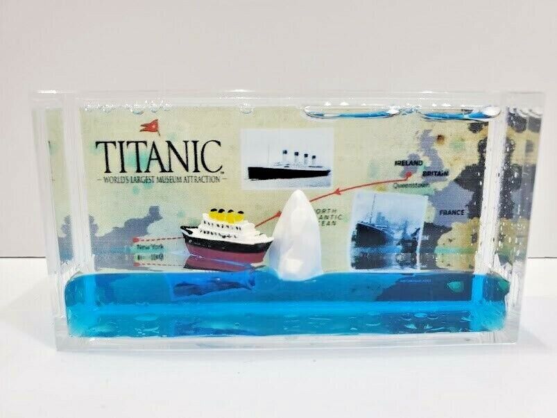 Titanic Magnet Floating Ship and Iceberg Wonderful Historic Gift
