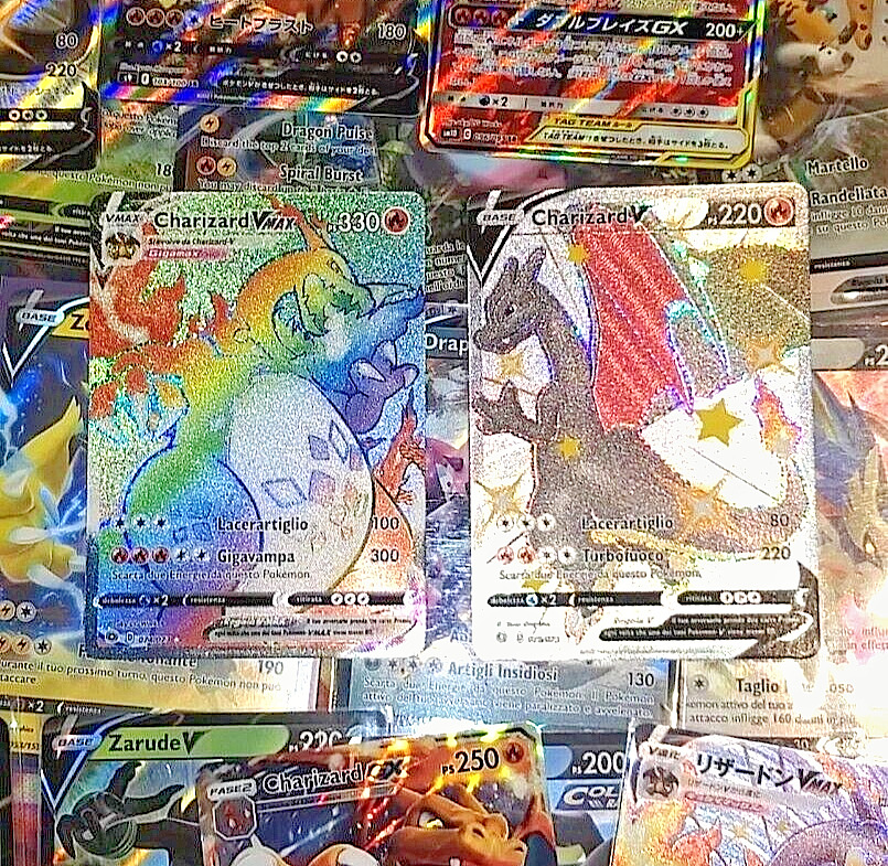 Pokemon Card Lot (20) +Rare and Bright + 1 ULTRA RARE/CHARIZARD/VMAX/V 