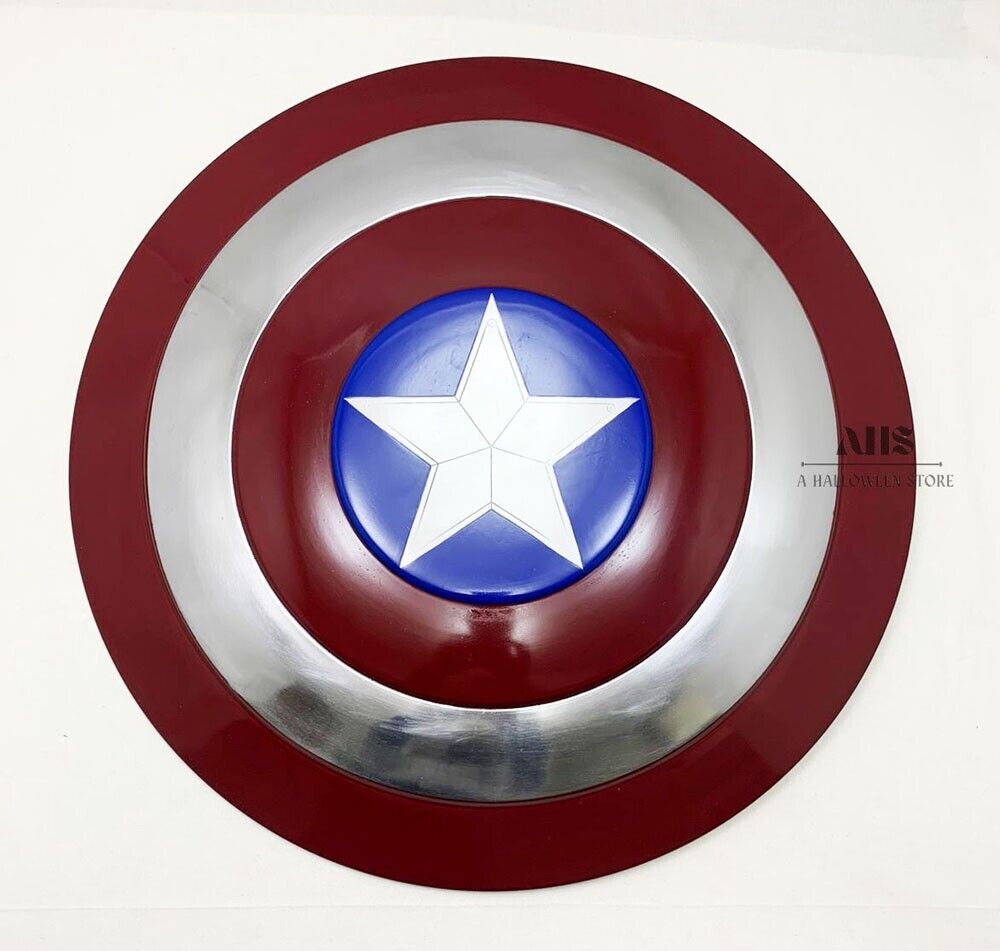 Marvel Captain America Shield 22 inch Avengers Replica Alloy Metal 1:1 Shield