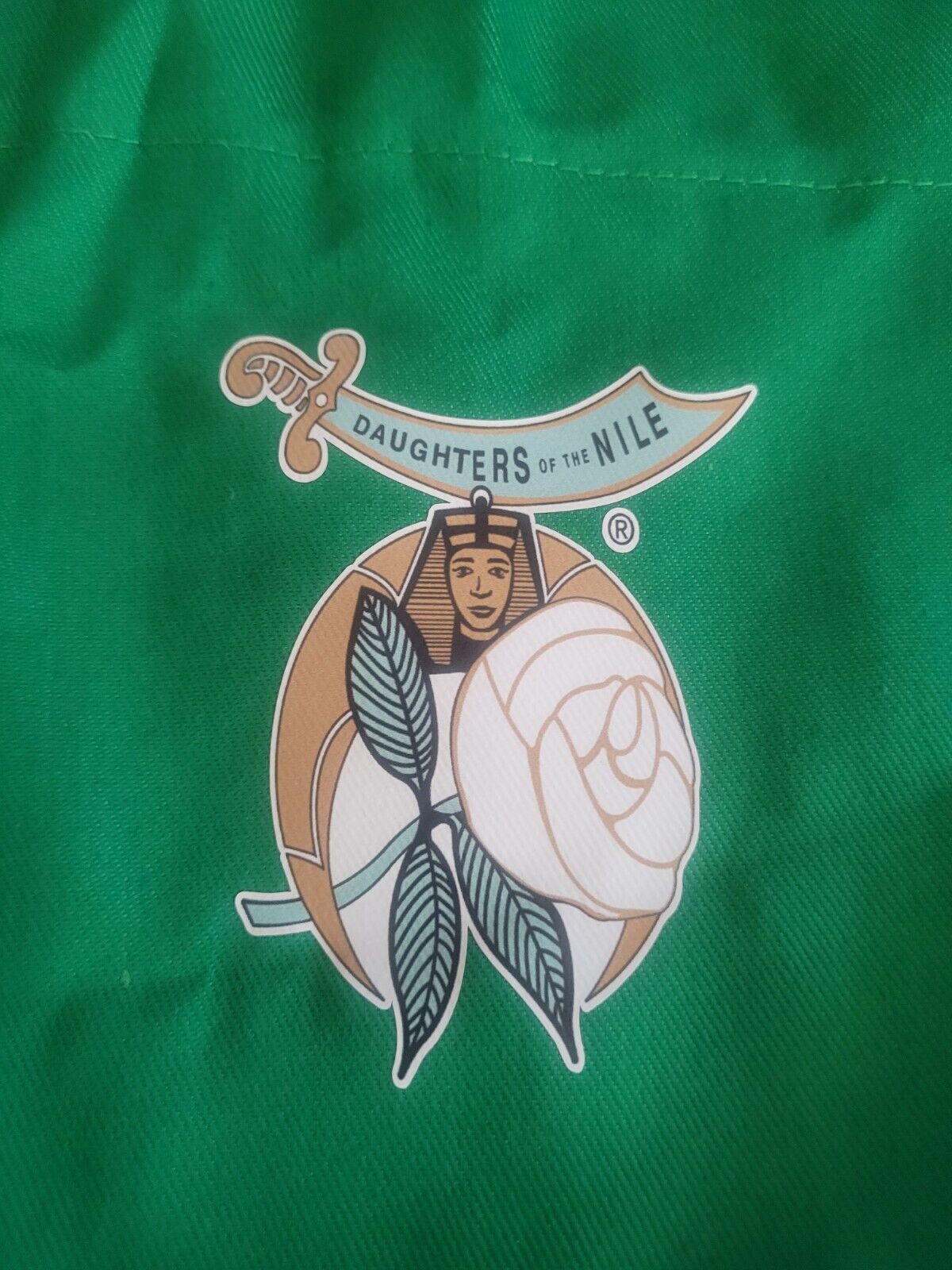 Daughters of the Nile Black or Green Apron