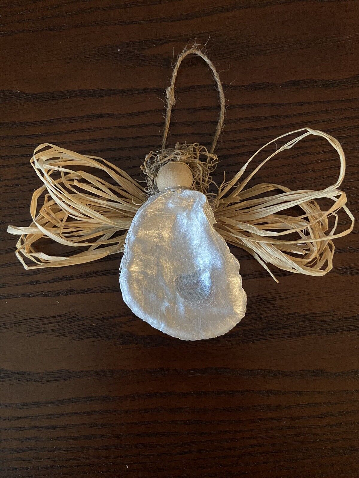 HANDCRAFTED OYSTER SHELL ANGEL