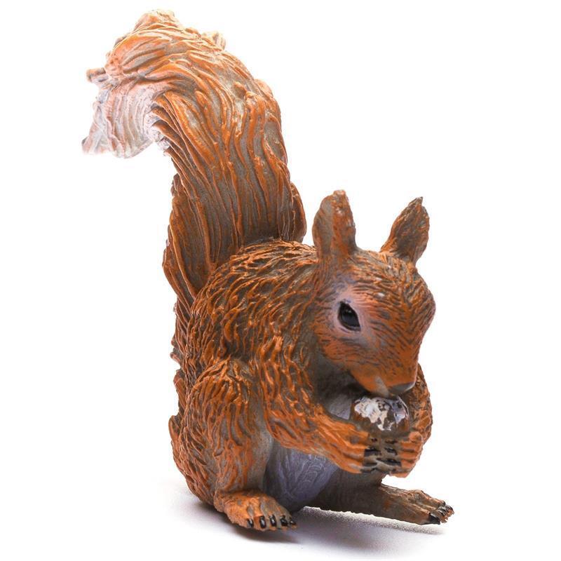 CollectA Woodlands Series Red Squirrel (Eating Nut) #88467 Miniature Toy Figure