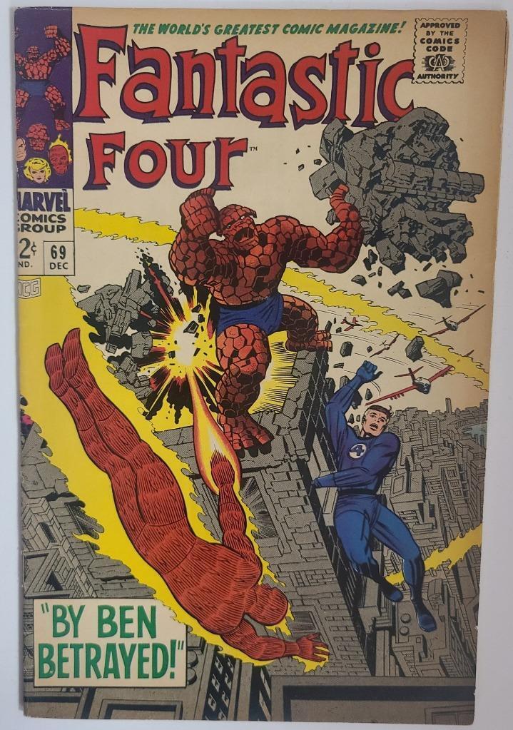 Fantastic Four #69 Comic Book VG