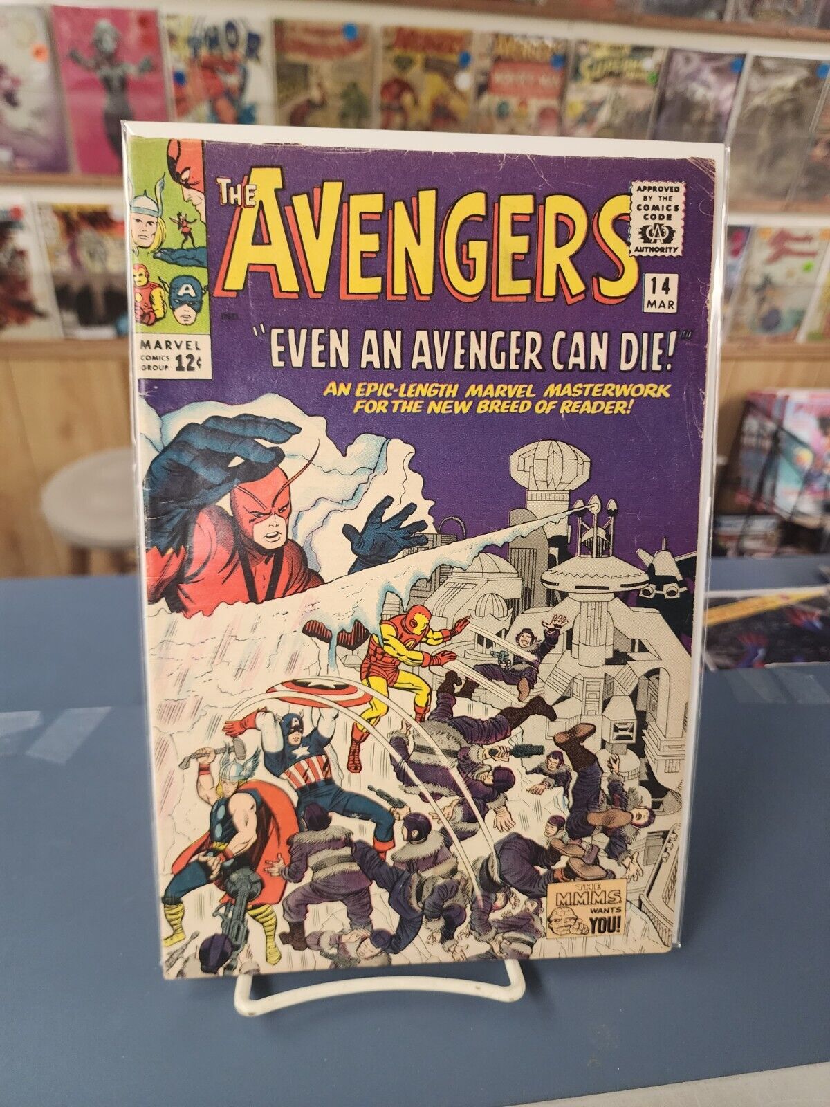 Avengers #14. Nice Raw Copy