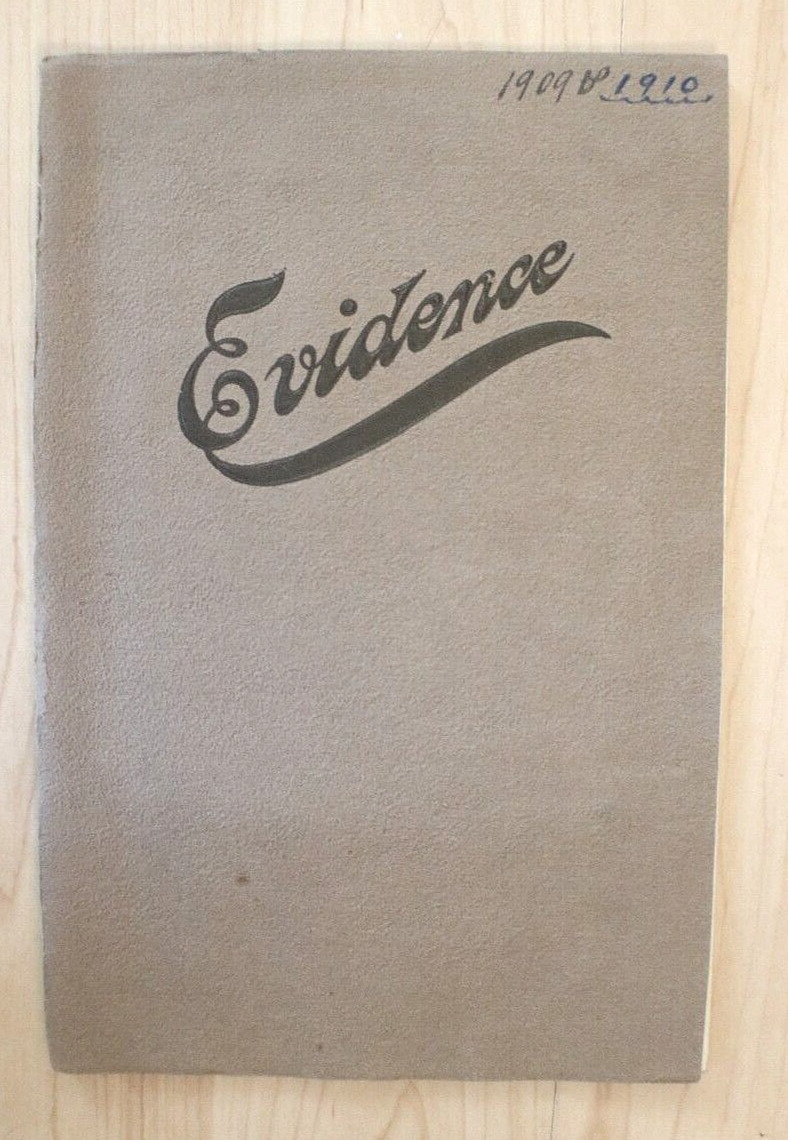 1909-1910 buick evidence dealer sales brochure 28 pages