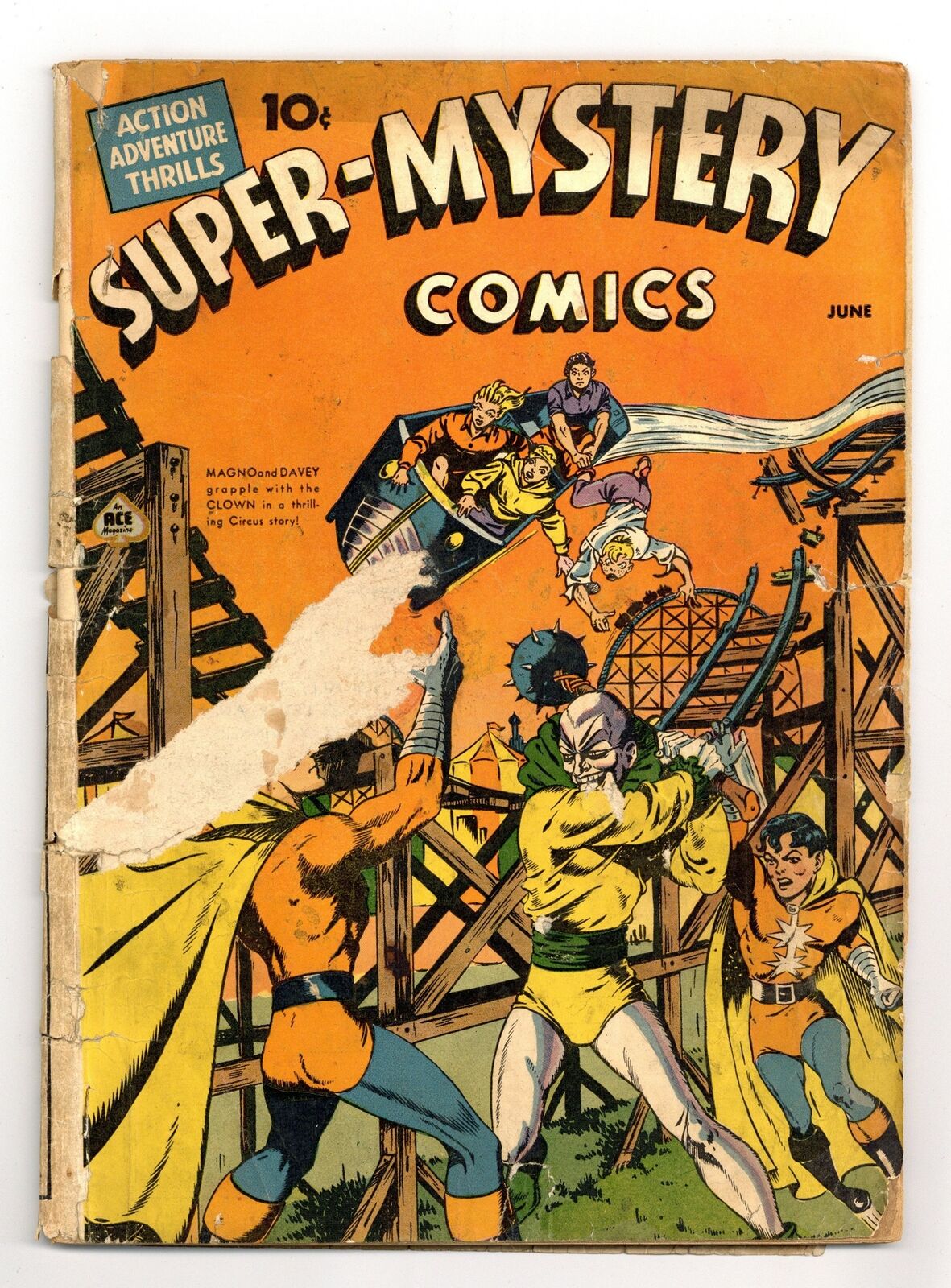 Super Mystery Comics Vol. 2 #2 PR 0.5 1941