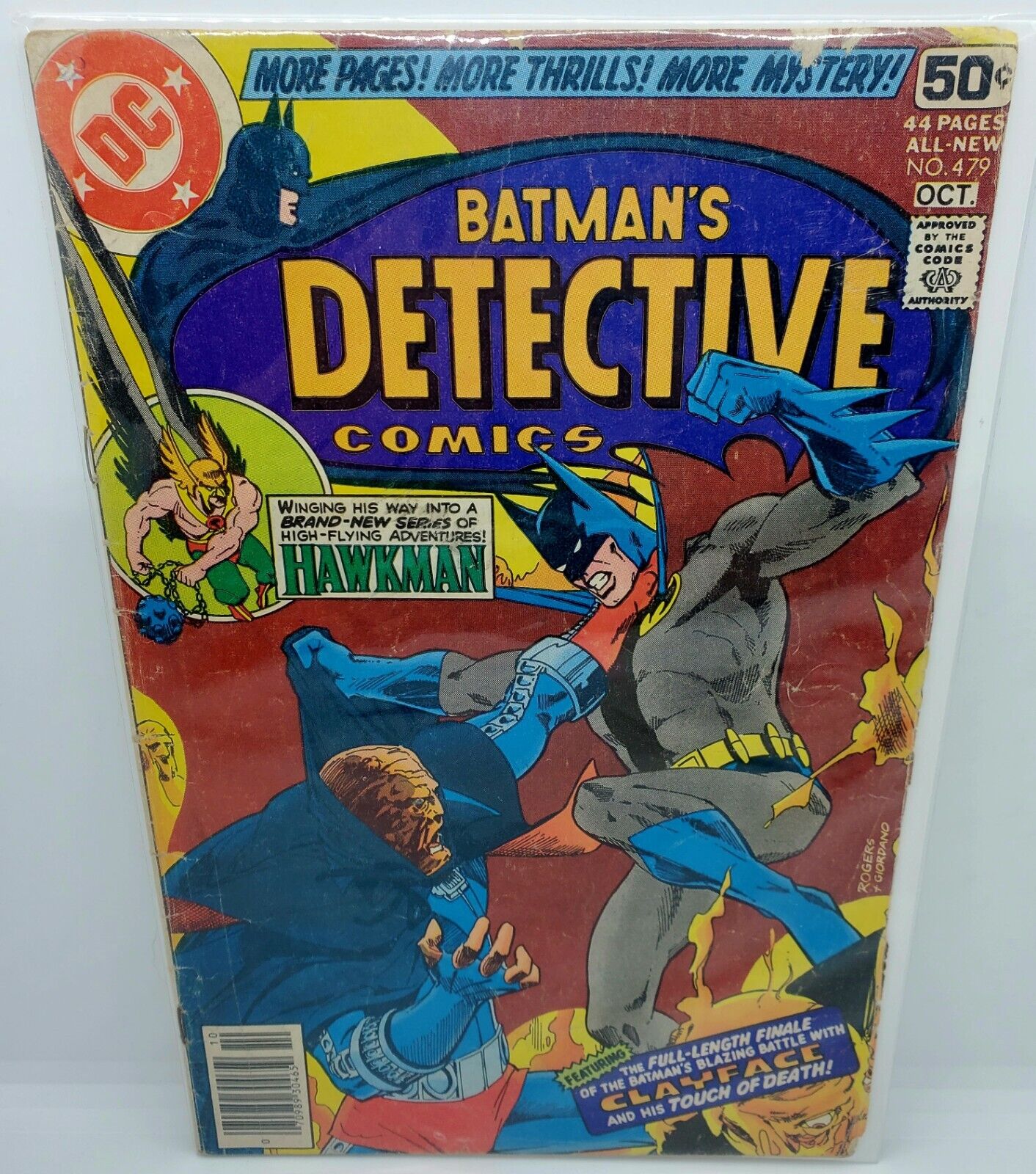 Vintage Detective Comics # 479 Marshall Rogers Art Cover (DC Comics) 1st Print🔥