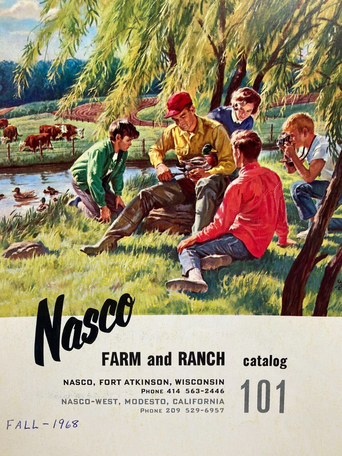 Vintage Nasco Farm Ranch Ag Modesto Fort Atkinson Pricing Catalog Advertising