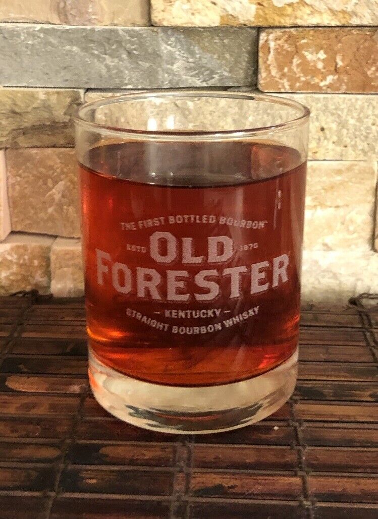 OLD FORESTER Collectible Whiskey Glass 8 Oz
