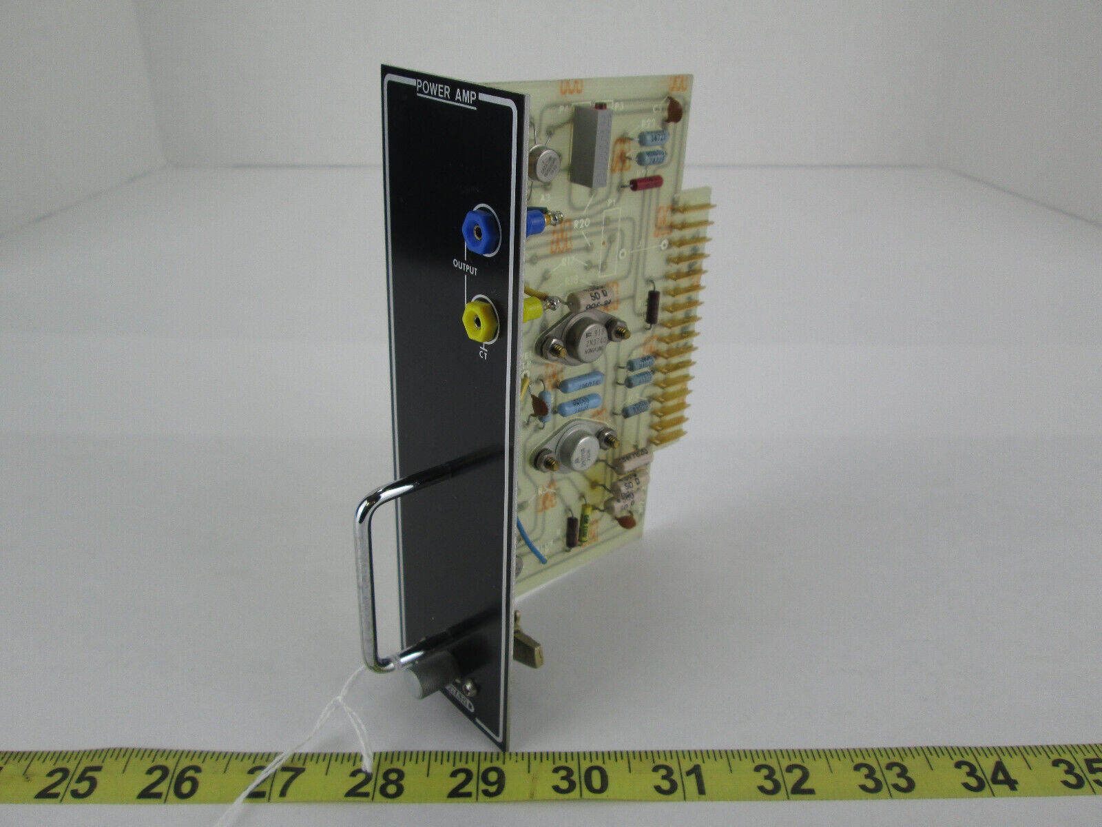 Woodward Power Amp Amplifier Electronic Circuit Board Panel Controls 3073-236B