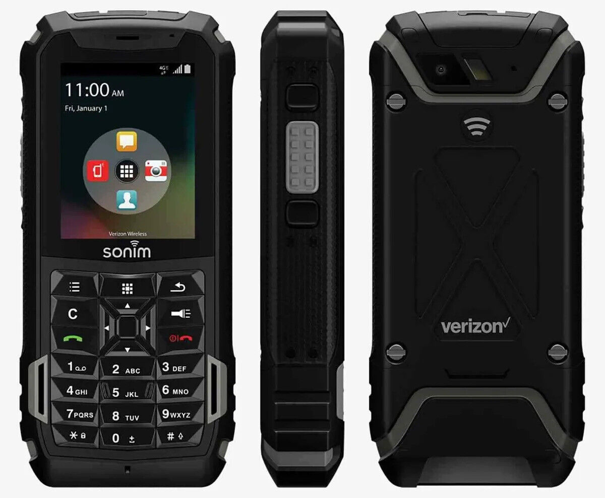 Sonim XP5 XP5700 4G LTE Military Grade Rugged PTT Feature Phone 4GB, 1GB RAM