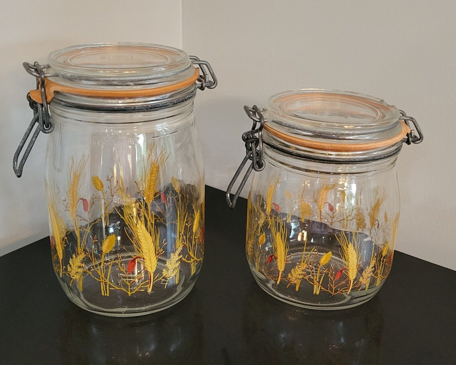 Vintage ARC France Storage Jars