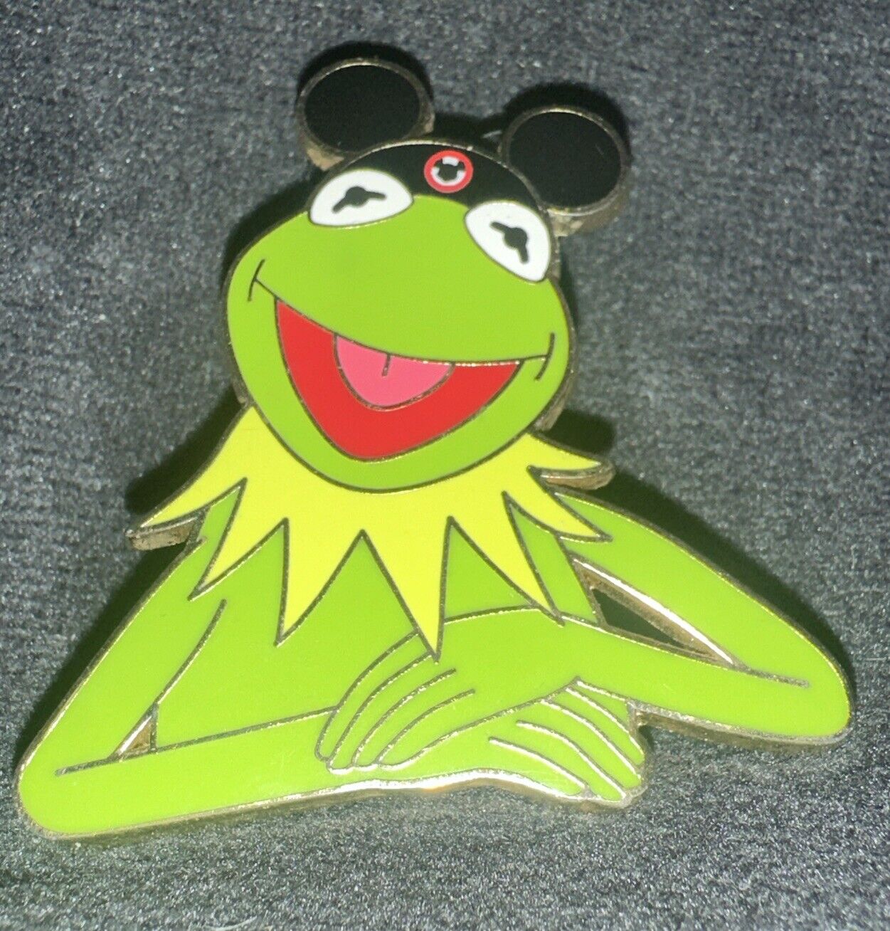 Rare Disney Pin 00083 Muppets Kermit The Frog Artist Proof LE Only 25 made AP