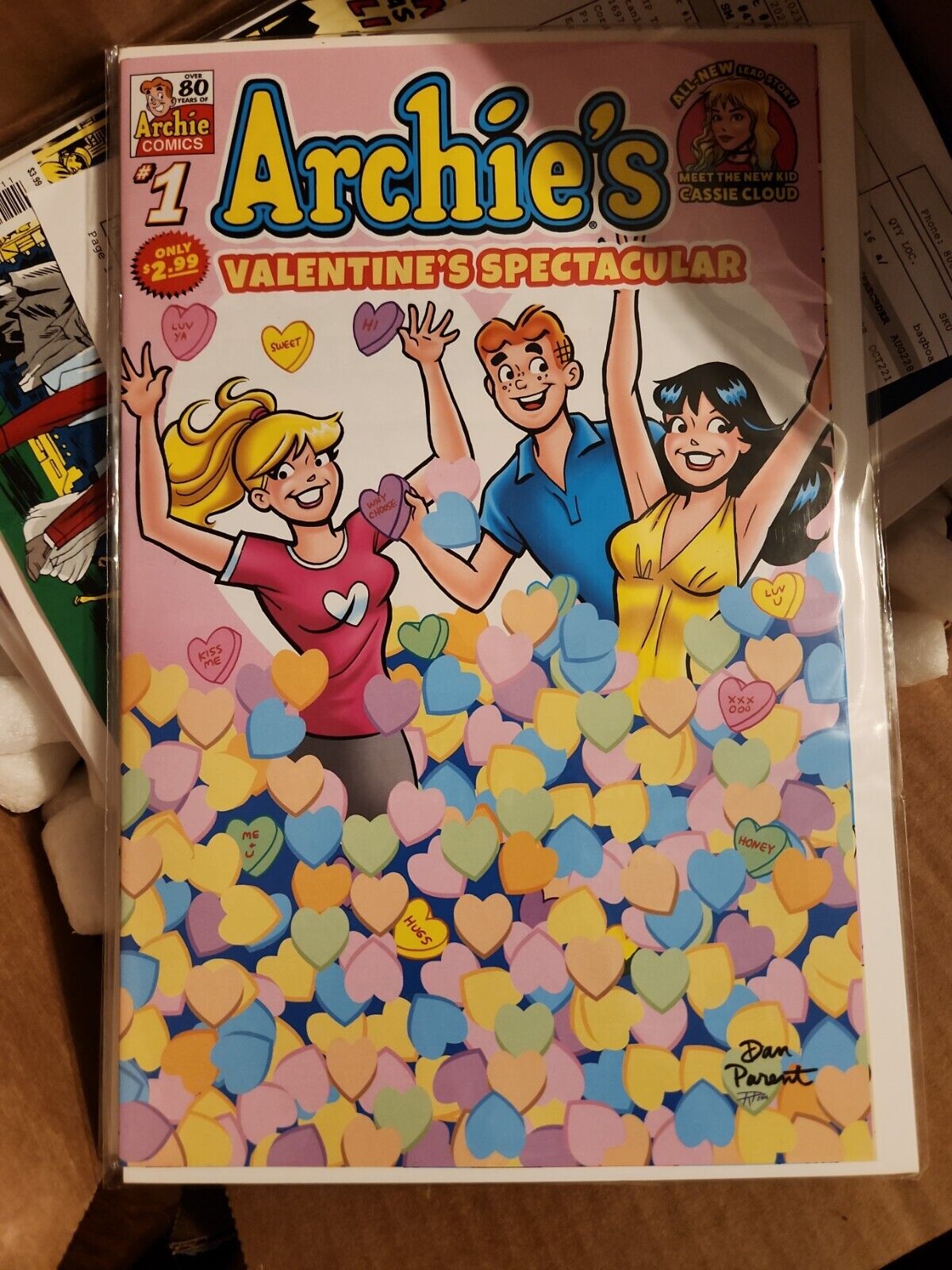 Archie’s Valentine’s Spectacular #1 (Archie, 2023) 1st Cassie Cloud Parent NM