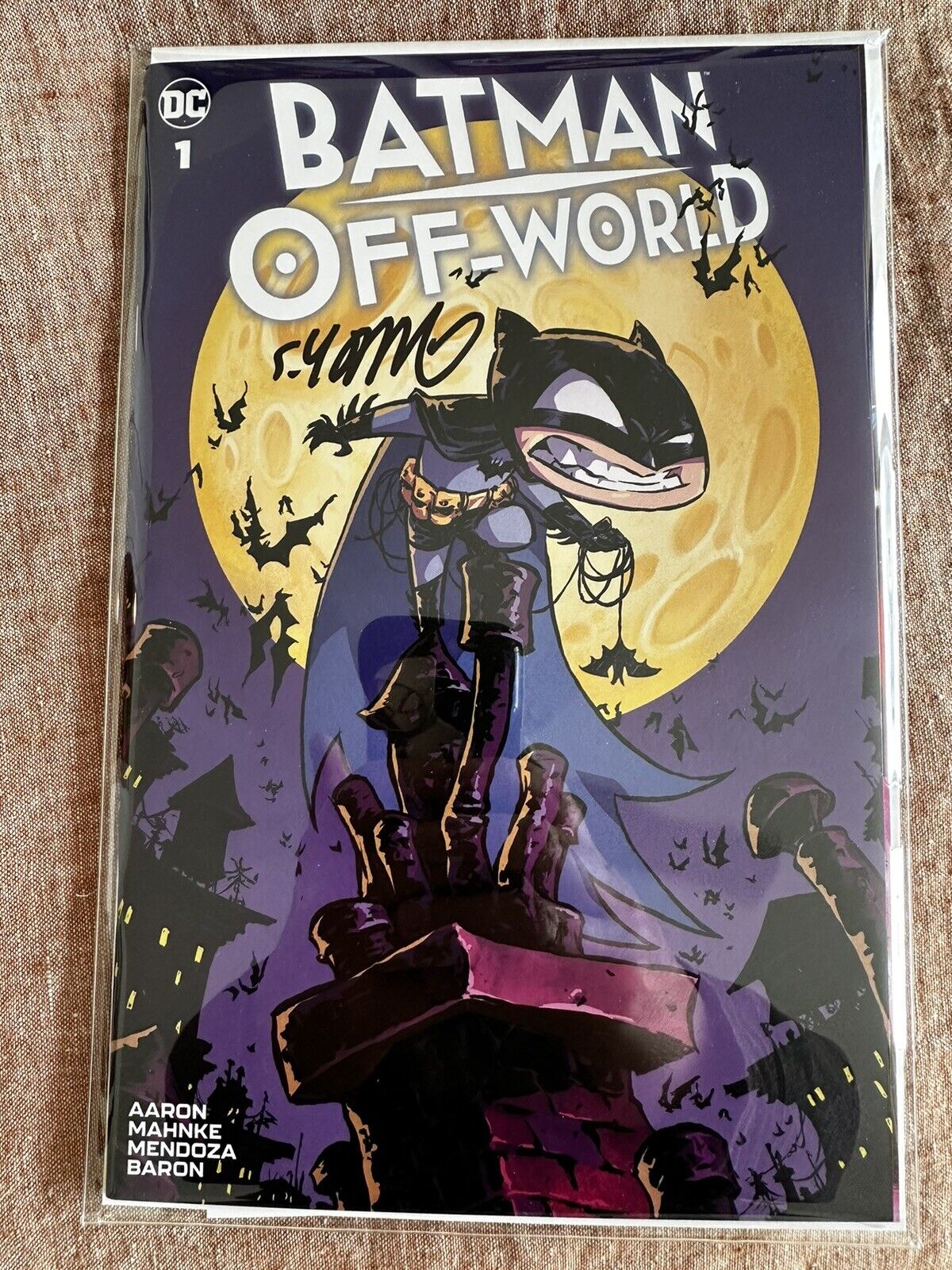 Batman Off-World #1 (2023, Skottie Young Cover) - SIGNED wCOA LTD to 3000