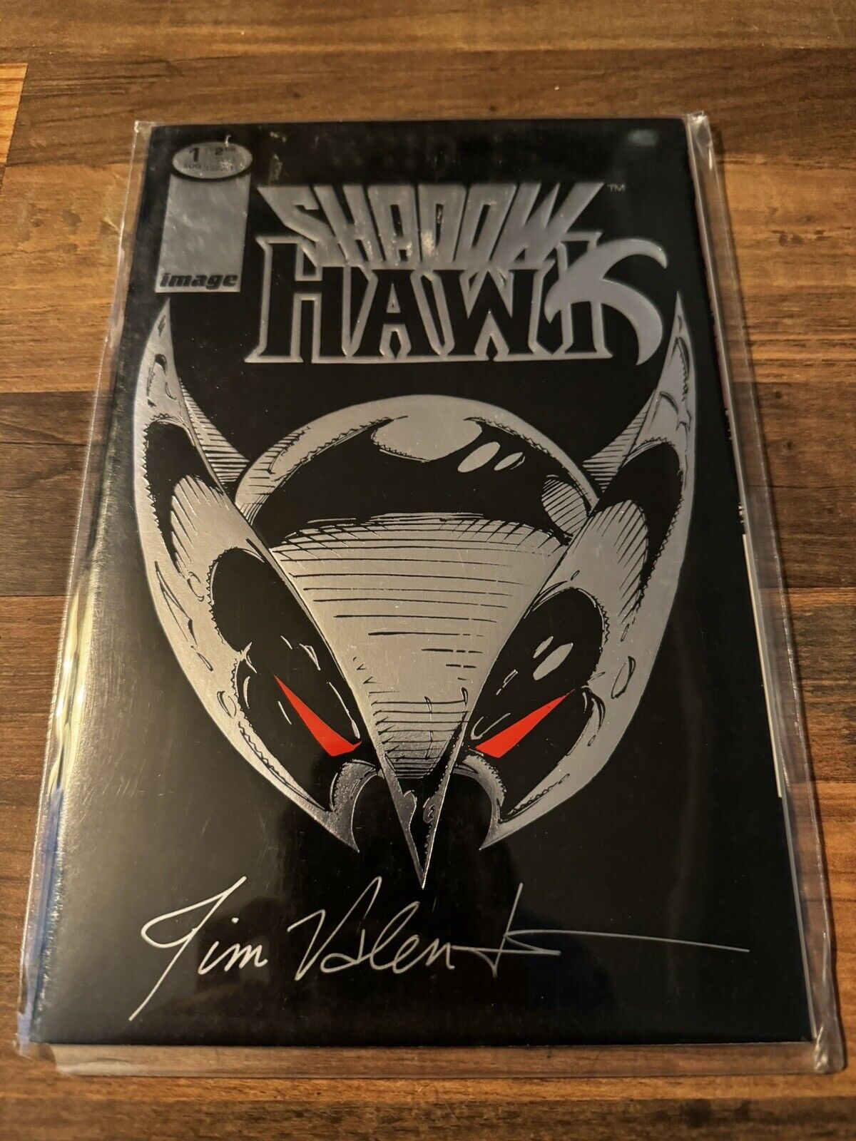 ShadowHawk #1 - SIGNED BY JIM VALENTINO/COA INCLUDED 1992