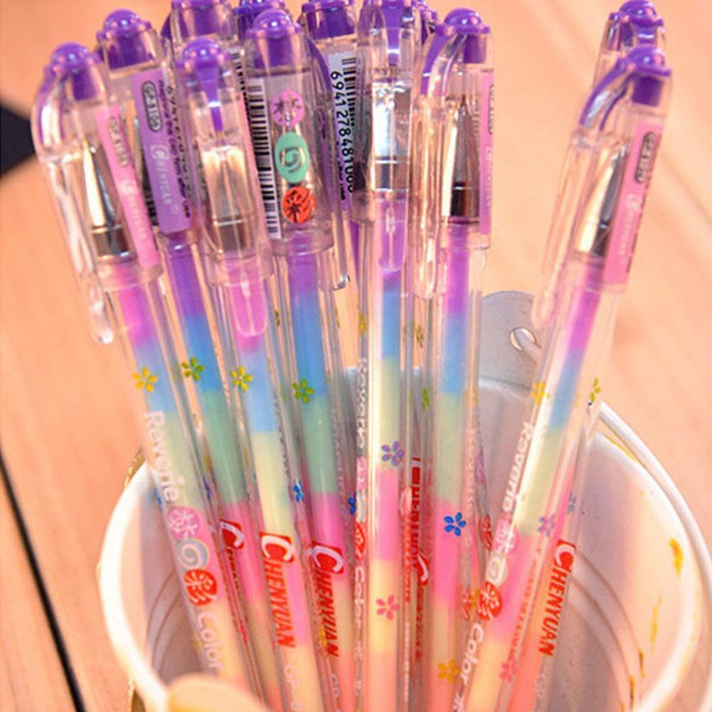 1X Creative Highlighters Gel Pen School Office Supplies Cute Gift