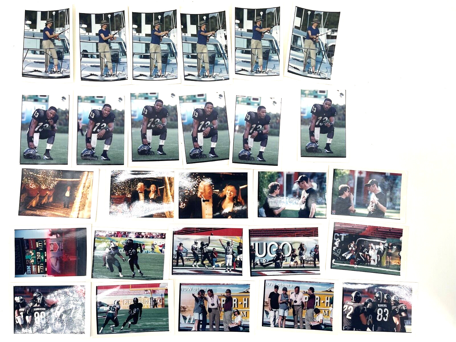 Lot of 27 Photos Any Given Sunday Behind The Scenes Cameron Diaz Al Pacino