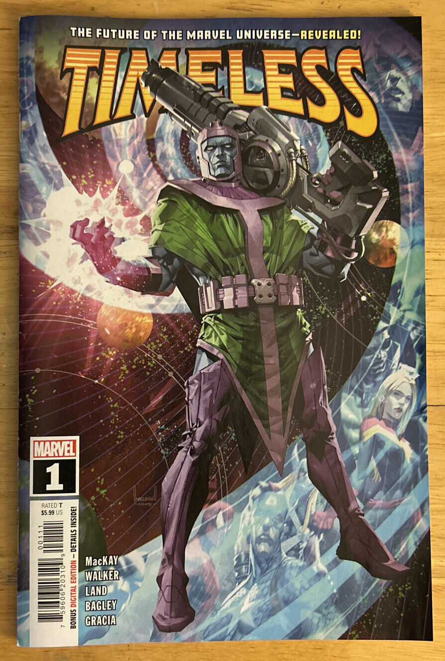 Timeless #1 Kael Ngu Cover A; Kang the Conqueror; Time Travel in Marvel Universe