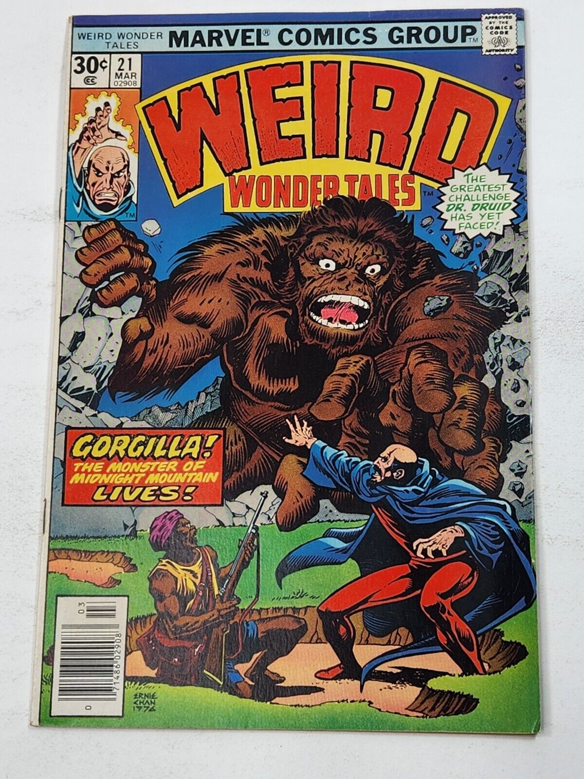 Weird Wonder Tales 21 Reprints of Early Marvel Stories Bronze Age 1977