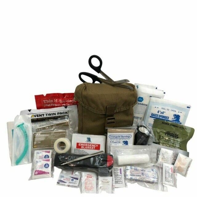 U.S. Armed Forces IFAK A-1 First Aid Trauma Kit - Large