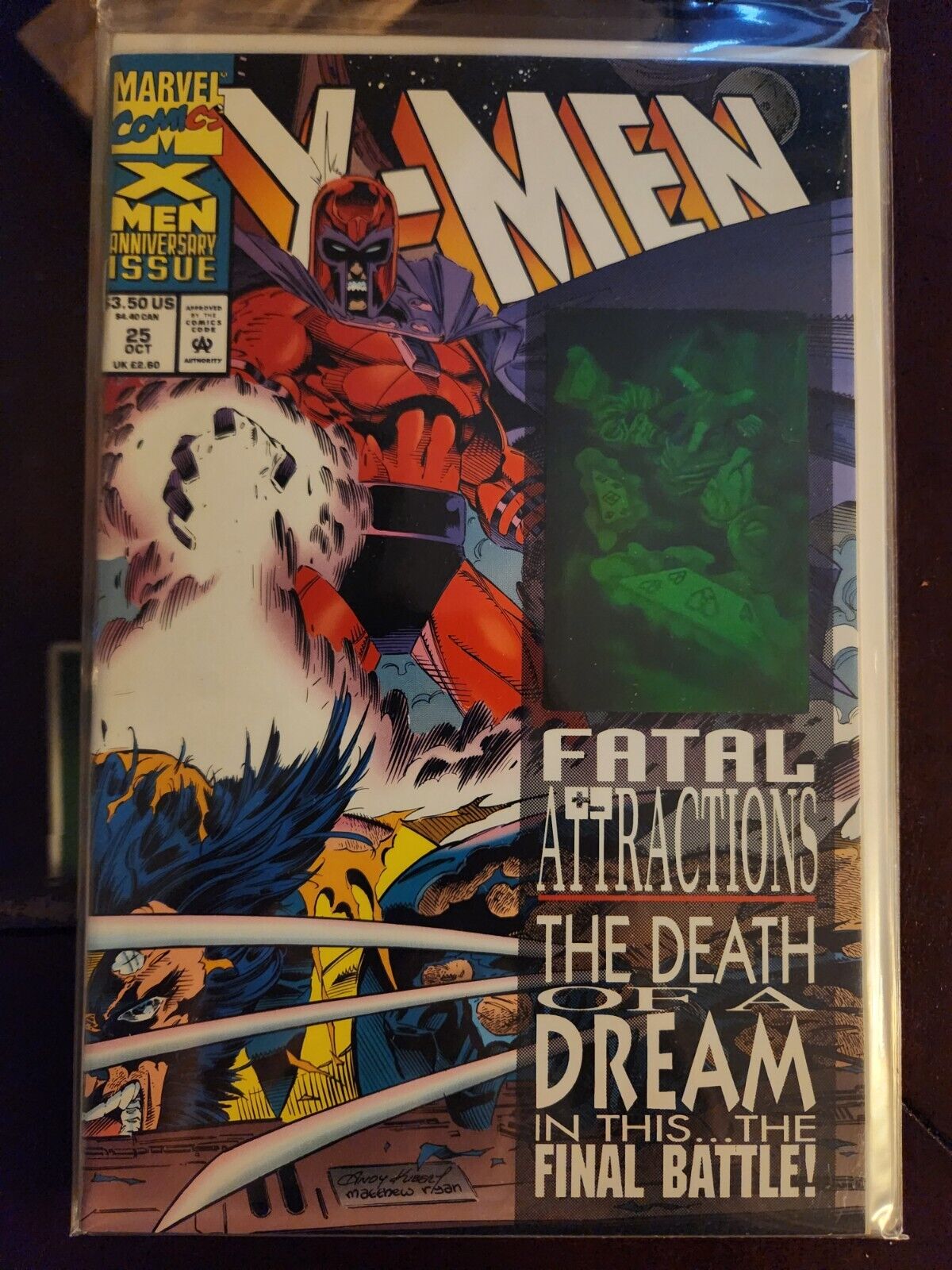 X-Men #25 MARVEL COMIC BOOK 9.4 AVG V41-59