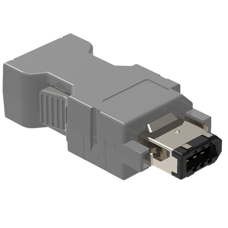 1 Piece Female Connector 6 Pin Firewire IEEE 1394 For Yaskawa For Panasonic