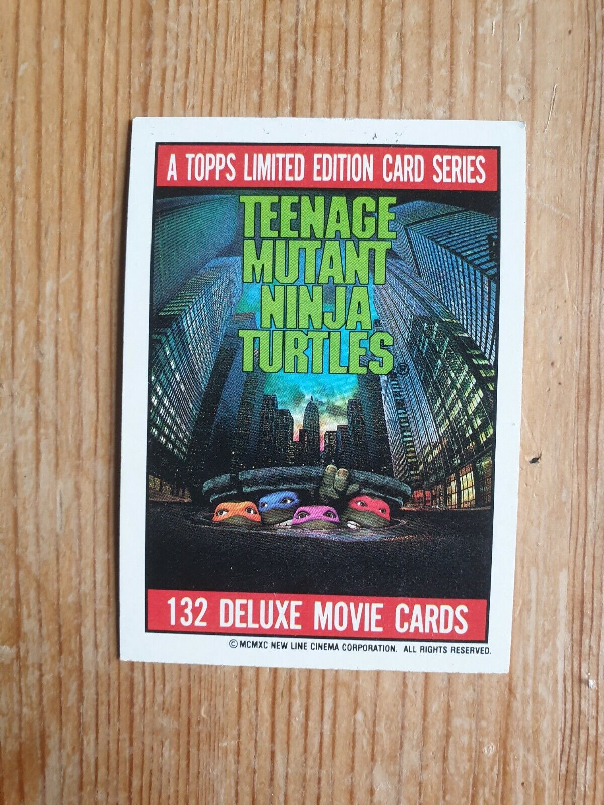 Teenage Mutant Ninja Turtles Movie Trading Cards - Topps - 1990 - Various 